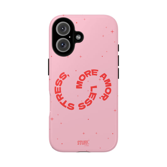 More Amor Case | Coque résistante double protection avec phrase Bienveillante