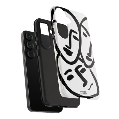 Les Trois Visages | Coque résistante double protection — inspiration Matisse