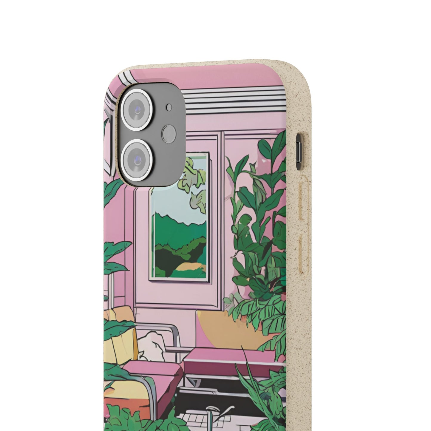 Plant Pop Case | Coque biodégradable en bambou et bioplastique avec design coloré | Parfait pour les amoureux des plantes - Avec emballage cadeau