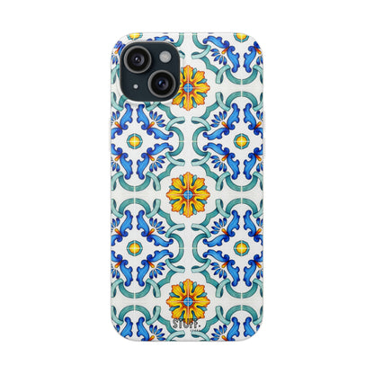 Mediterranea Case | Coque flexible et légère — Motif mosaïque méditerrannéen