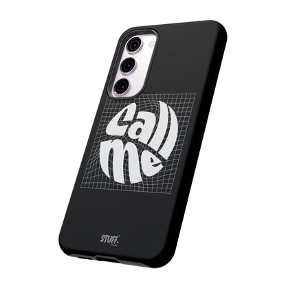 Call Me Case | Coque résistante double protection - Noir Effet Mat