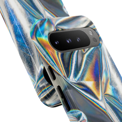Metallic Case | Coque résistante double protection anti-choc - Effet Métallique