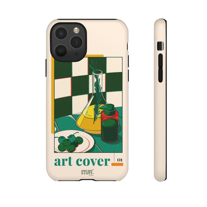 Olio d'Amore Case | Coque résistante double protection avec Design artistique Rétro