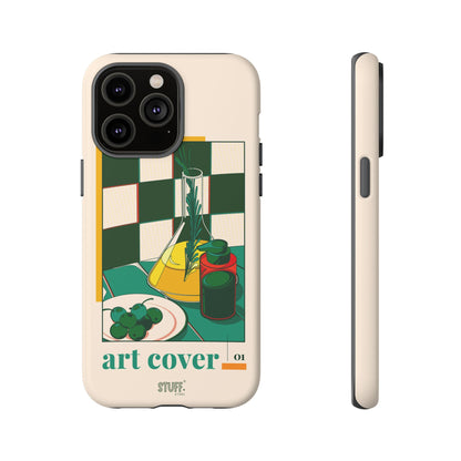 Olio d'Amore Case | Coque résistante double protection avec Design artistique Rétro