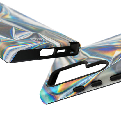Metallic Case | Coque résistante double protection anti-choc - Effet Métallique