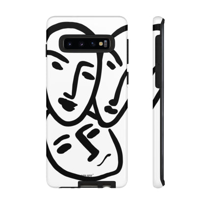 Les Trois Visages | Coque résistante double protection — inspiration Matisse