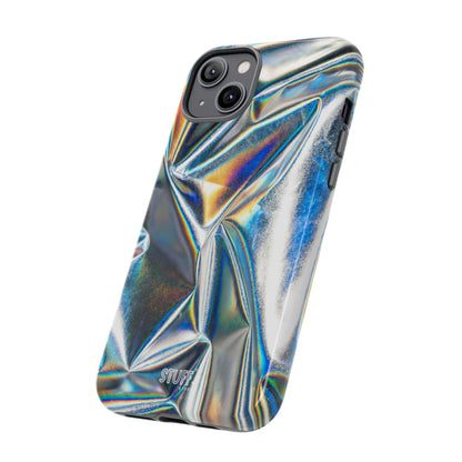 Metallic Case | Coque résistante double protection anti-choc - Effet Métallique