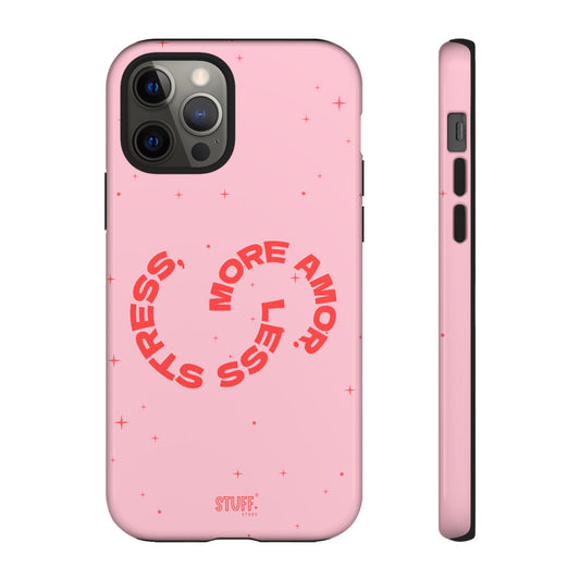 More Amor Case | Coque résistante double protection avec phrase Bienveillante