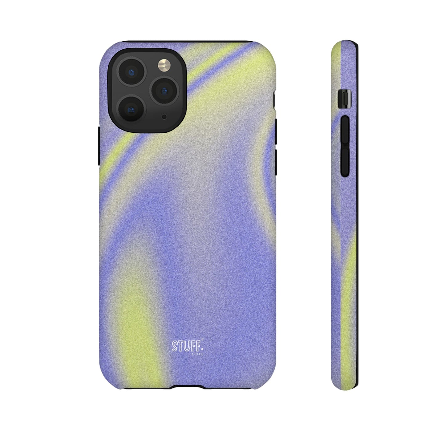 Vibrant Case | Coque résistante double protection anti-choc - Violet & Jaune