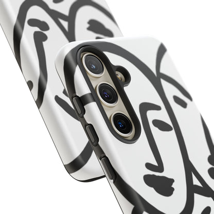 Les Trois Visages | Coque résistante double protection — inspiration Matisse