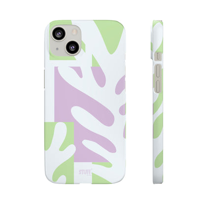 Natura Case | Coque snap légère et résistante avec Design Floral inspiration Matisse