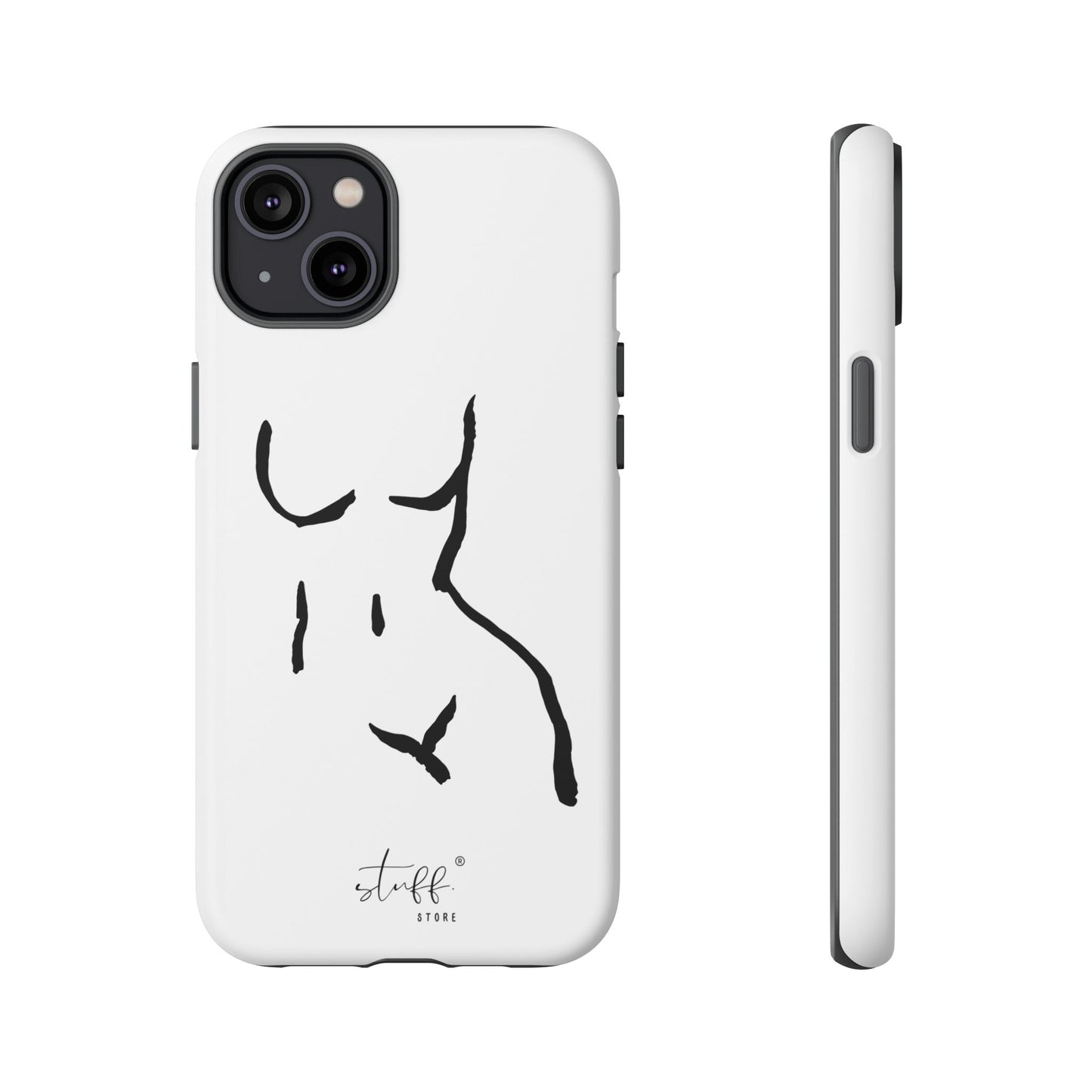 The Curve Case | Resistant double protection shell with Minimalist Design by Women