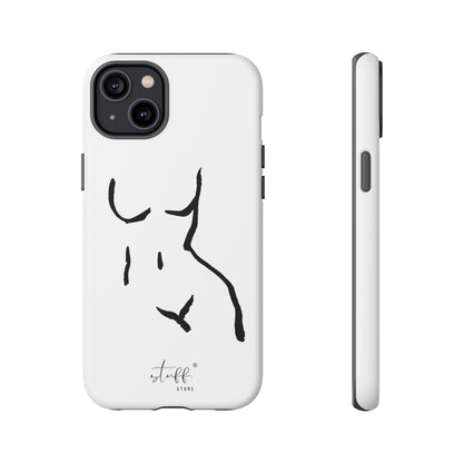 The Curve Case | Resistant double protection shell with Minimalist Design by Women