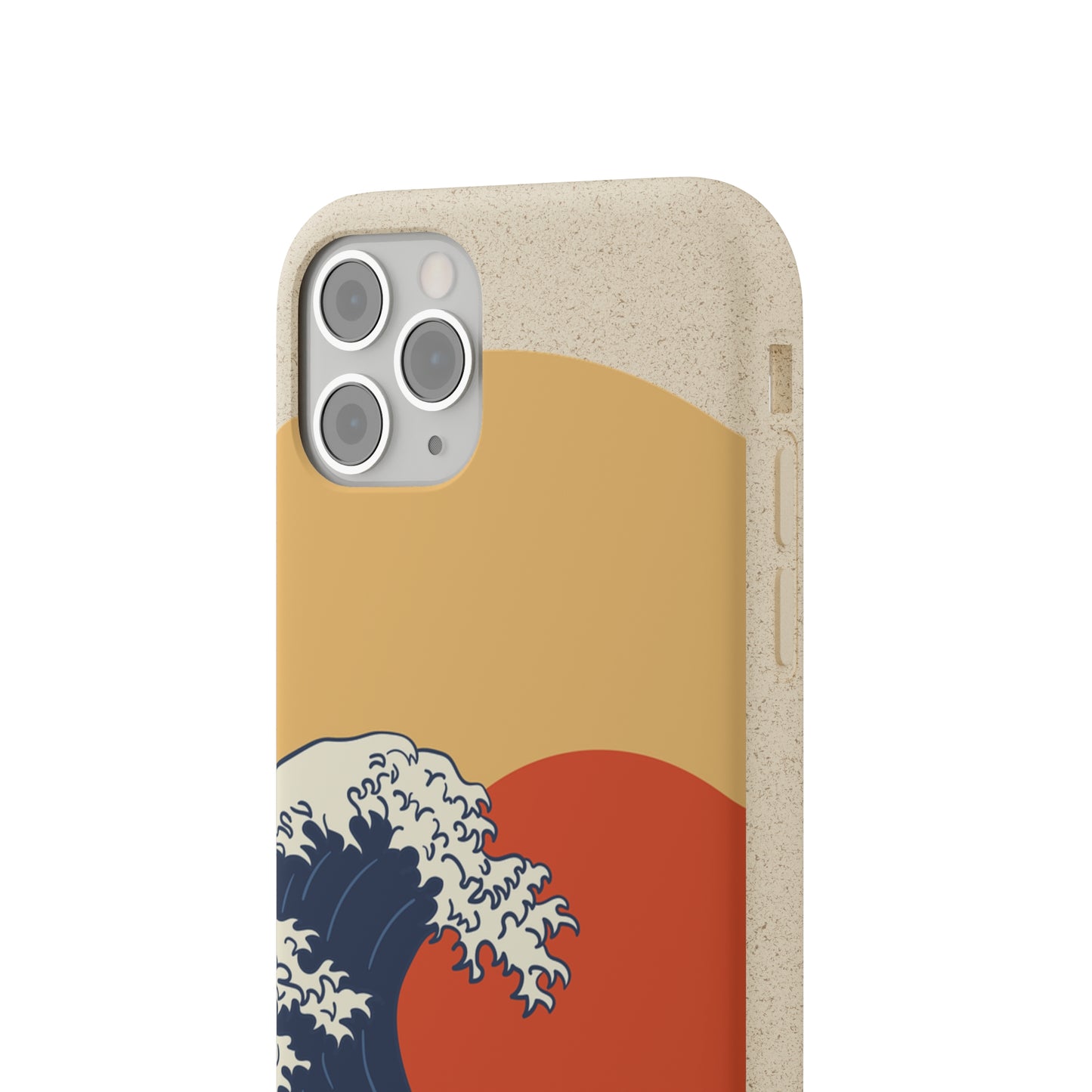 La Grande Vague | biodegradable shell in bamboo and bioplastic - inspired by Japanese art