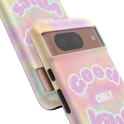 Good Vibes Only Case | Coque résistante double protection avec Design Aesthetic