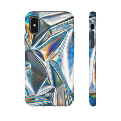 Metallic Case | Coque résistante double protection anti-choc - Effet Métallique