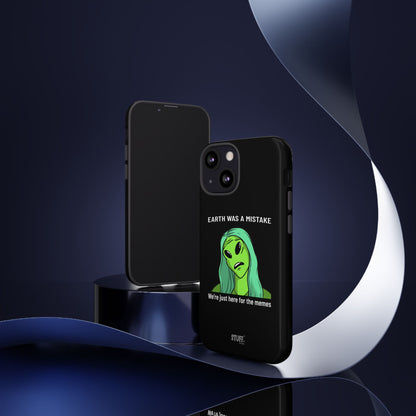 Meme Liking Alien Case | Coque résistante double protection pour les amateurs de Pop Culture