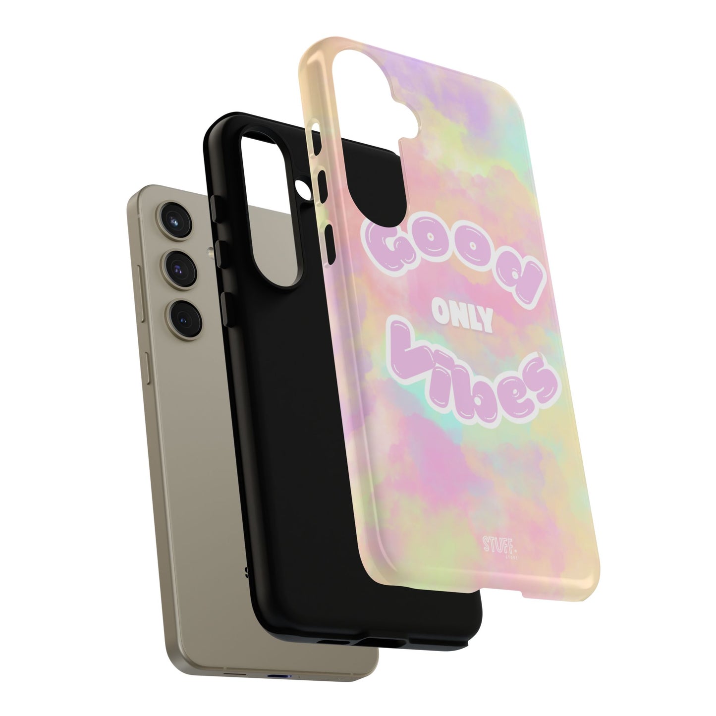Good Vibes Only Case | Coque résistante double protection avec Design Aesthetic