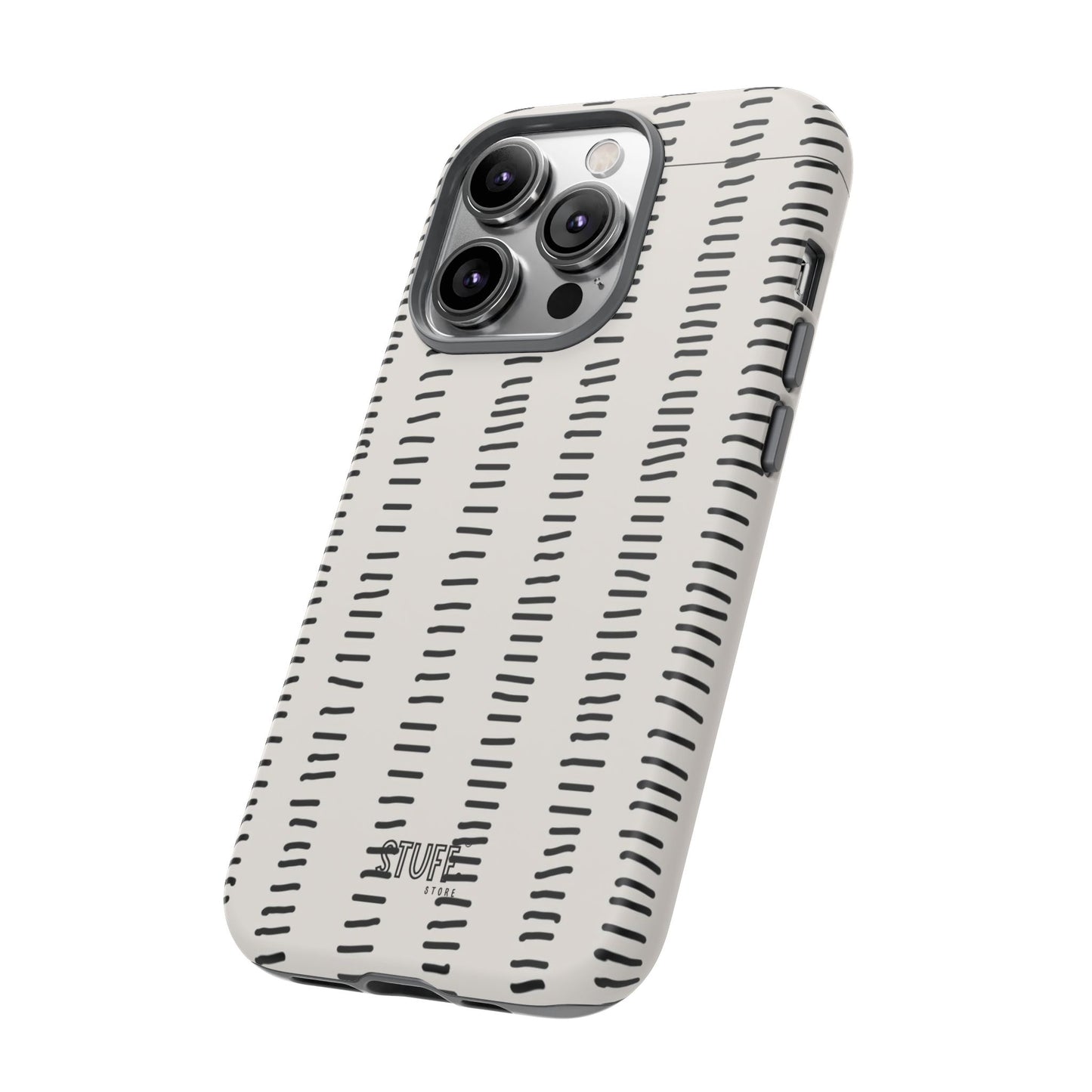 Striped Case | Coque résistante double protection antichoc - Design Minimaliste