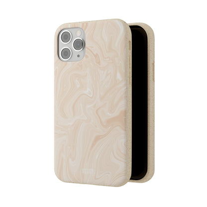 Liquid Marble Case | Coque Eco-Friendly en Bambou et Bioplastique Effet Marbré - Disponible avec Emballage Cadeau