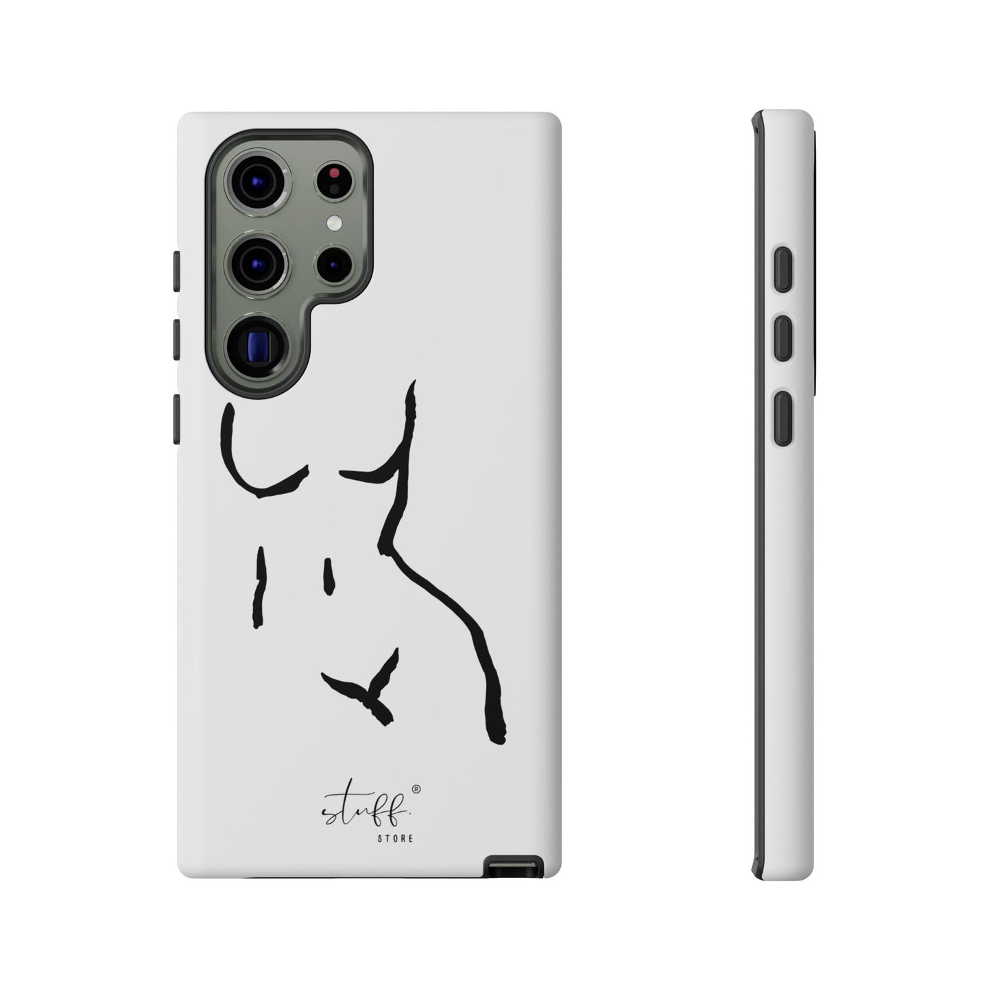The Curve Case | Resistant double protection shell with Minimalist Design by Women