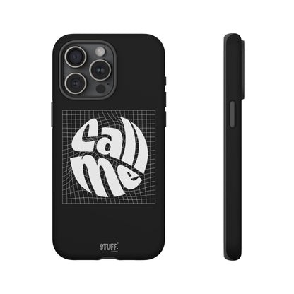 Call Me Case | Coque résistante double protection - Noir Effet Mat