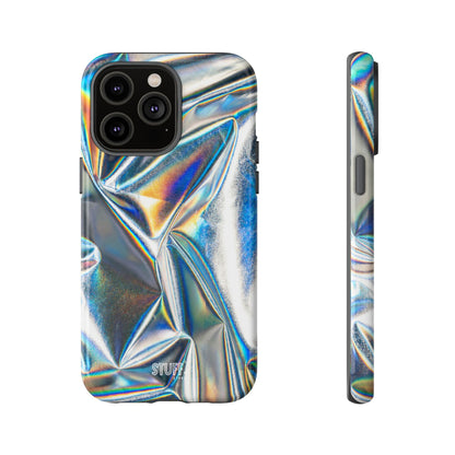 Metallic Case | Coque résistante double protection anti-choc - Effet Métallique