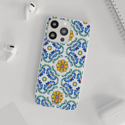 Mediterranea Case | Coque flexible et légère — Motif mosaïque méditerrannéen