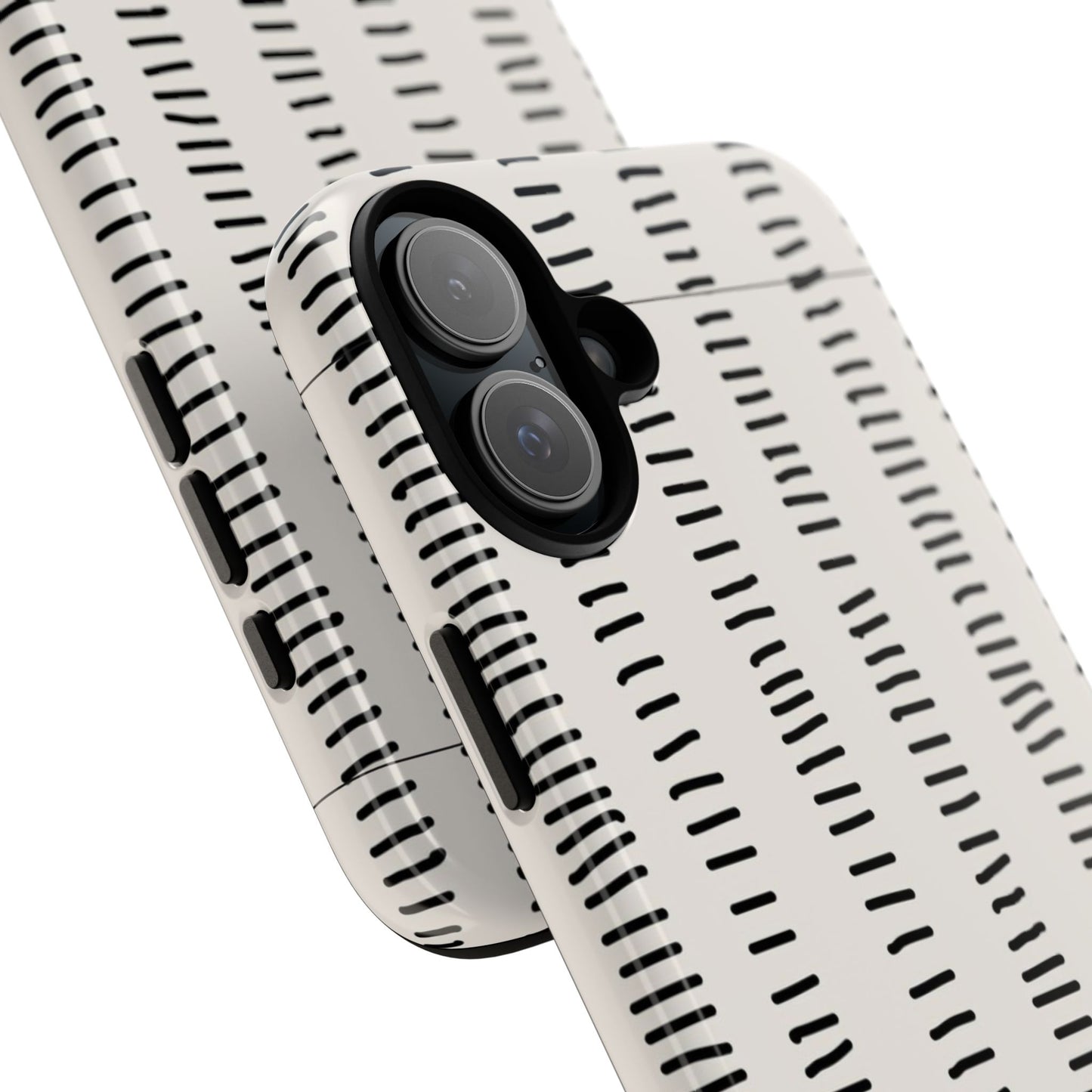 Striped Case | Coque résistante double protection antichoc - Design Minimaliste