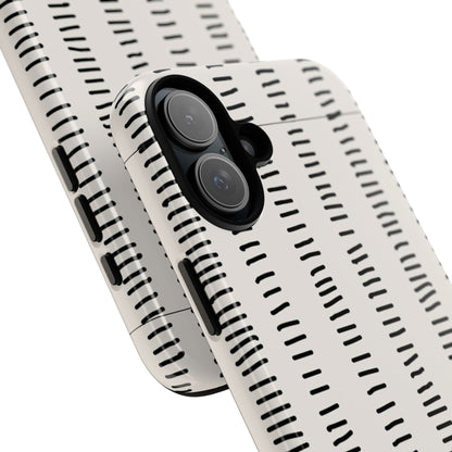 Striped Case | Coque résistante double protection antichoc - Design Minimaliste