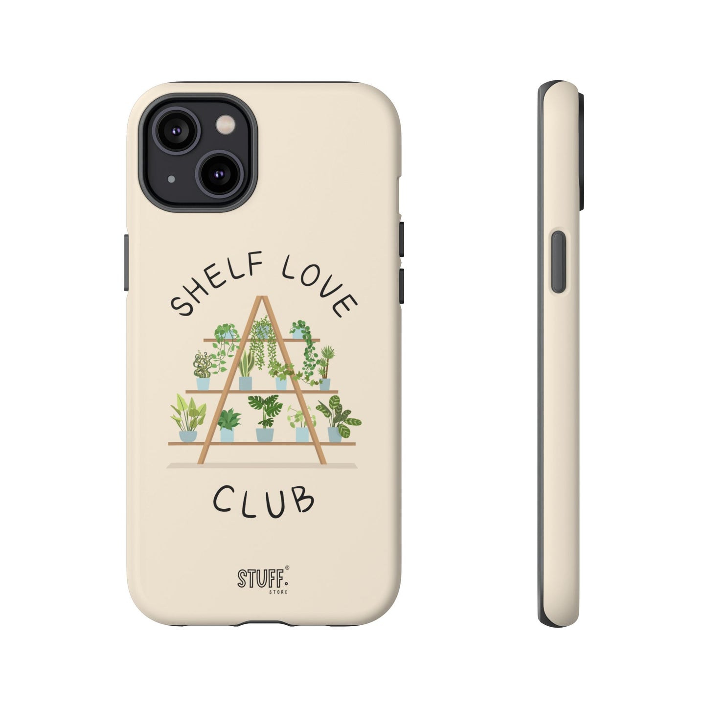 Shelf Love Club – Coque résistante à double protection | Parfaite pour les amoureux des plantes