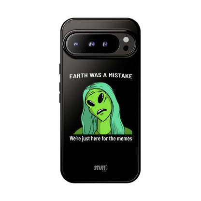 Meme Liking Alien Case | Coque résistante double protection pour les amateurs de Pop Culture