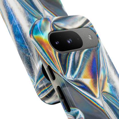 Metallic Case | Coque résistante double protection anti-choc - Effet Métallique