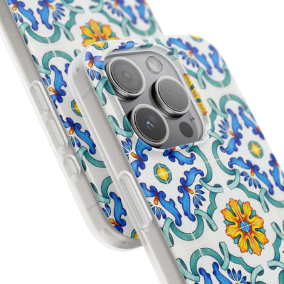 Mediterranea Case | Coque flexible et légère — Motif mosaïque méditerrannéen