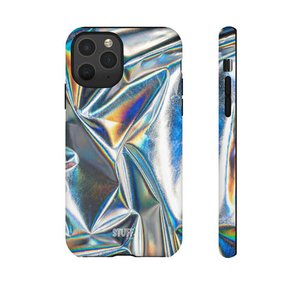 Metallic Case | Coque résistante double protection anti-choc - Effet Métallique
