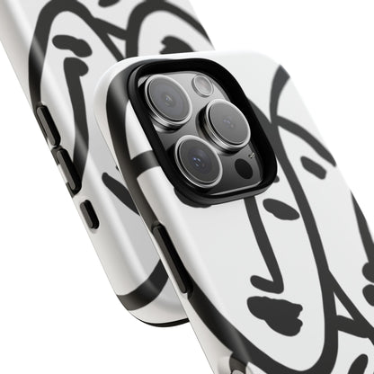Les Trois Visages | Coque résistante double protection — inspiration Matisse
