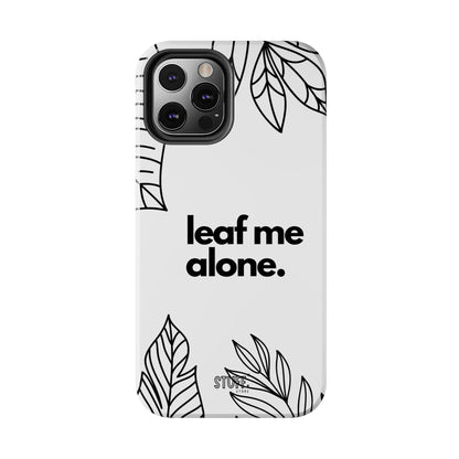 Leaf Me Case | Coque résistante double protection avec design minimaliste