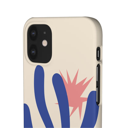 Botanica Case | Coque snap légère et résistante avec Design Floral inspiration Matisse