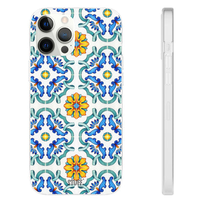 Mediterranea Case | Coque flexible et légère — Motif mosaïque méditerrannéen