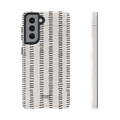 Striped Case | Coque résistante double protection antichoc - Design Minimaliste