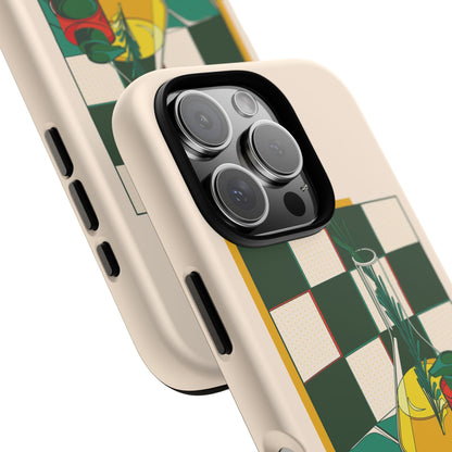 Olio d'Amore Case | Coque résistante double protection avec Design artistique Rétro
