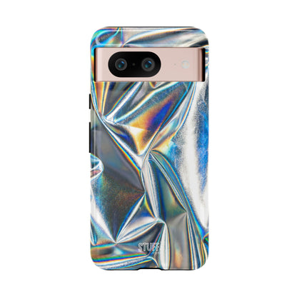 Metallic Case | Coque résistante double protection anti-choc - Effet Métallique