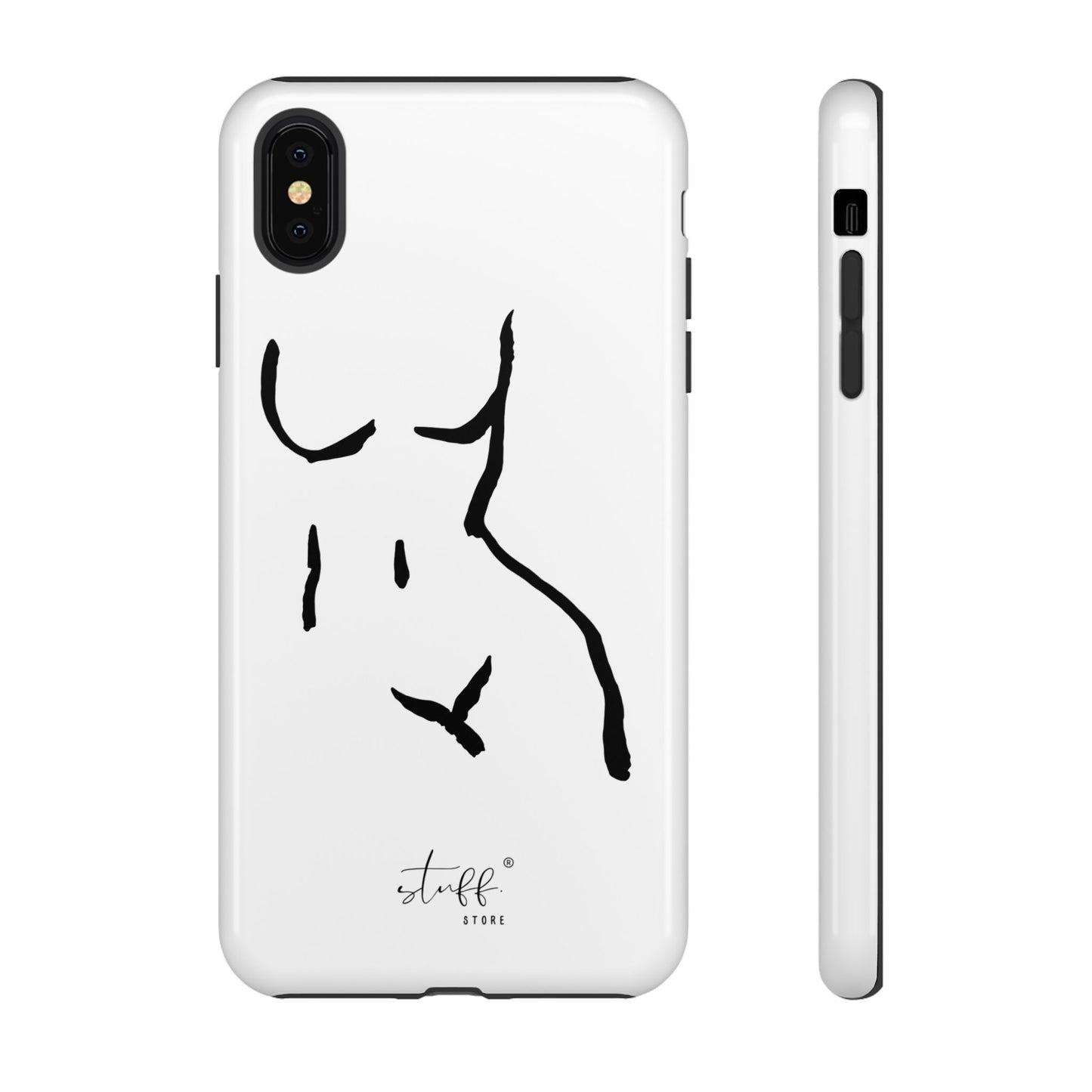 The Curve Case | Resistant double protection shell with Minimalist Design by Women
