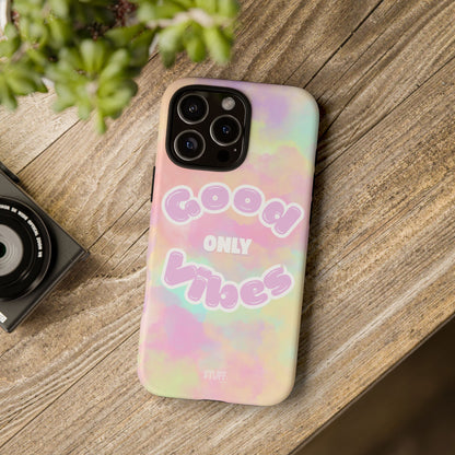 Good Vibes Only Case | Coque résistante double protection avec Design Aesthetic