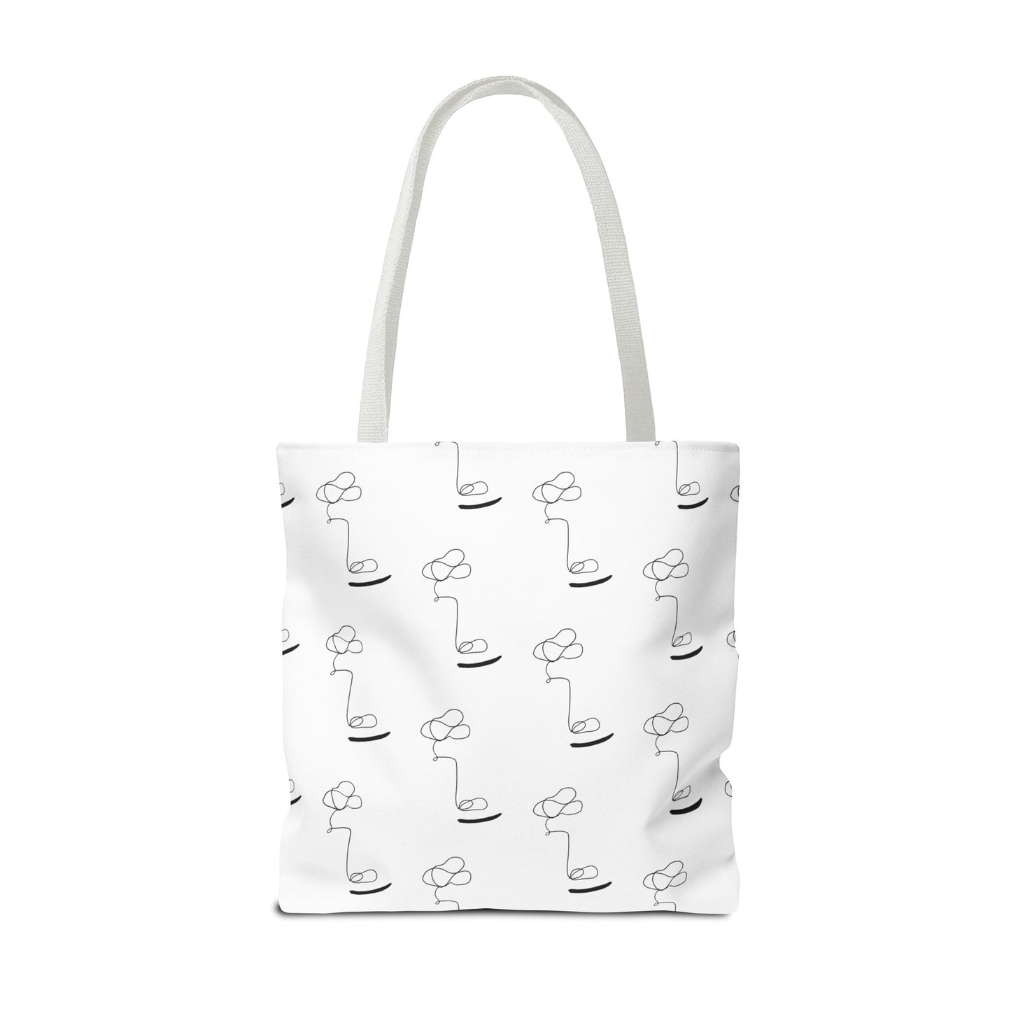 He’s Art Tote Bag | Sac cabas résistant et durable avec design one-line