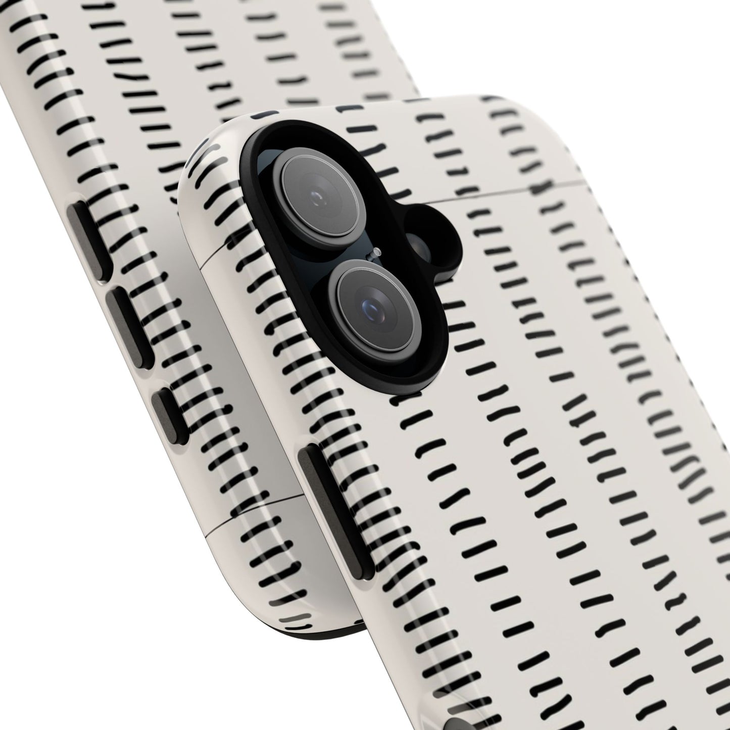 Striped Case | Coque résistante double protection antichoc - Design Minimaliste