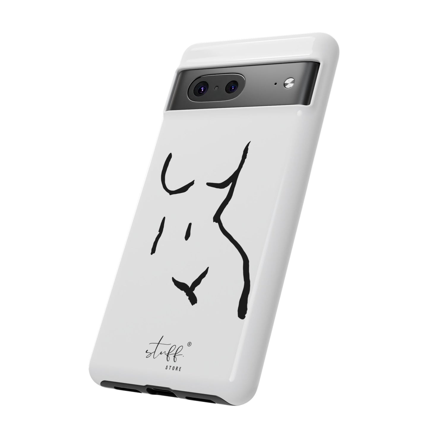 The Curve Case | Resistant double protection shell with Minimalist Design by Women
