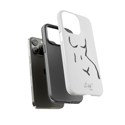 The Curve Case | Resistant double protection shell with Minimalist Design by Women