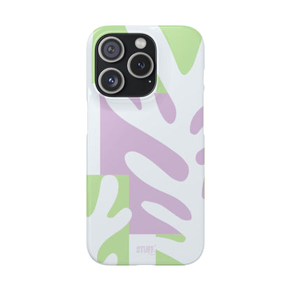 Natura Case | Coque snap légère et résistante avec Design Floral inspiration Matisse