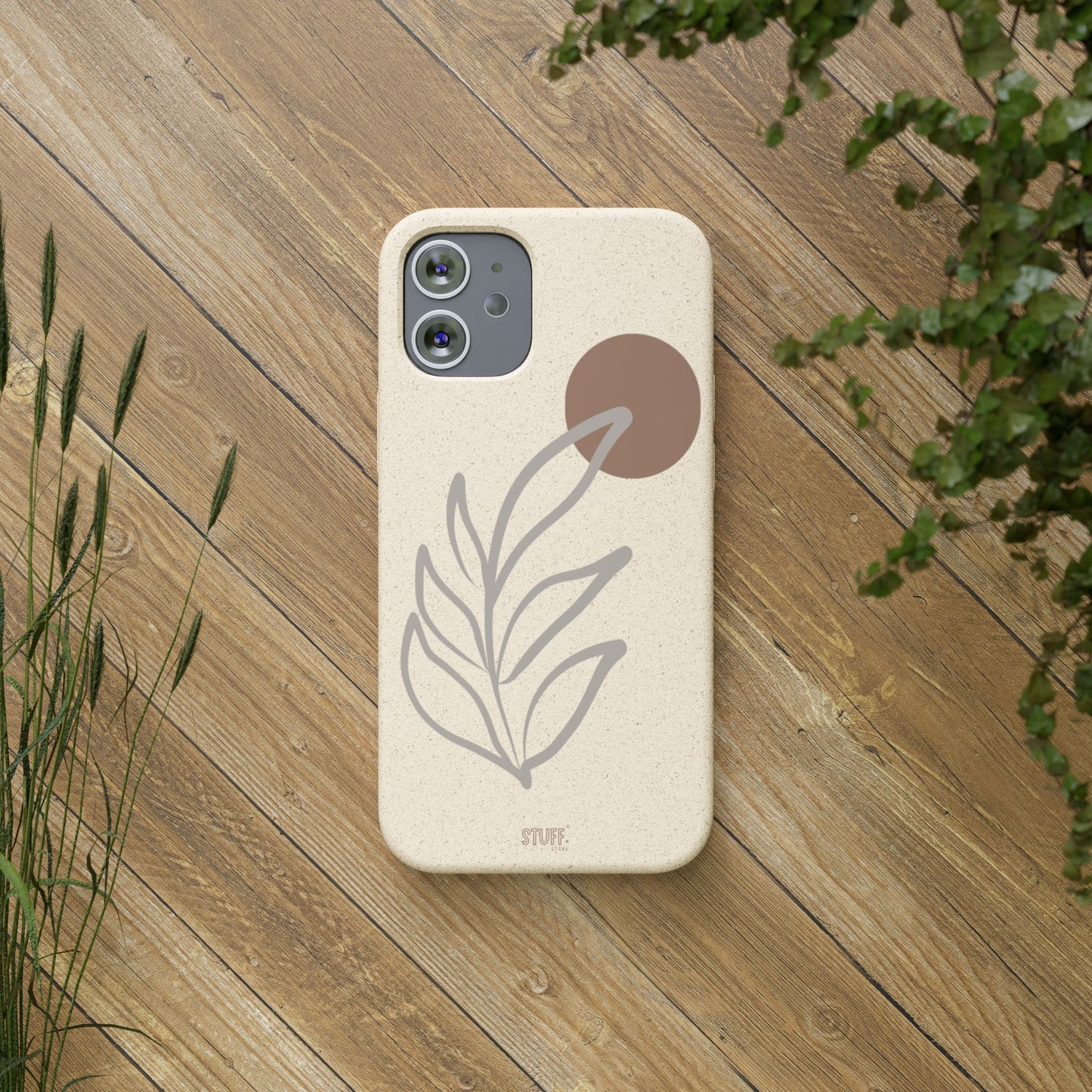 Boho Sunset | Eco-Friendly hull in Bamboo and Bioplastic with Bohemian Design - Gift wrapping available